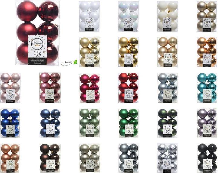 Actual product image Kaemingk Balls Mm. 60 - 12 Pcs. (12 x)