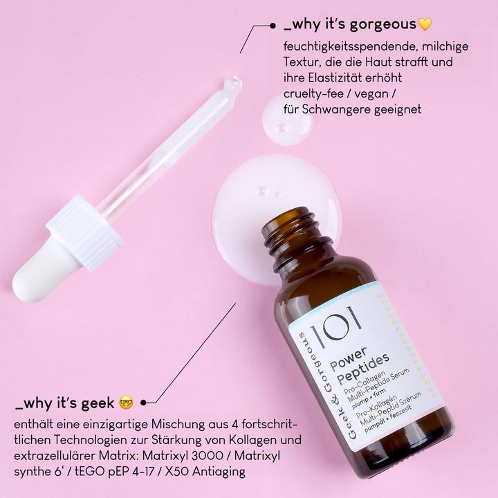 Image du produit Geek & Gorgeous 101 Peptides de puissance (30 ml)