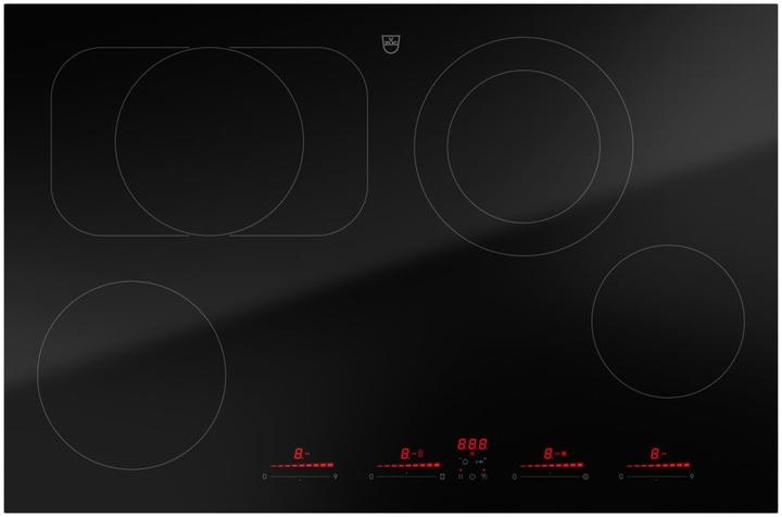 Produktbild V-ZUG CookTop V6000 A804B (76.10 cm, Glaskeramik Kochfeld)