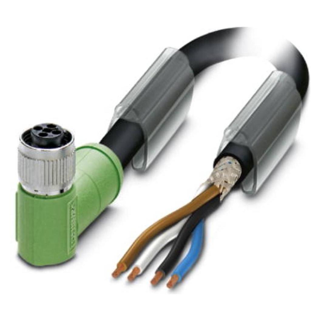 Phoenix Contact Sensor-/Aktor-Anschlussleitung, Elektronikkabel + Stecker, Schwarz