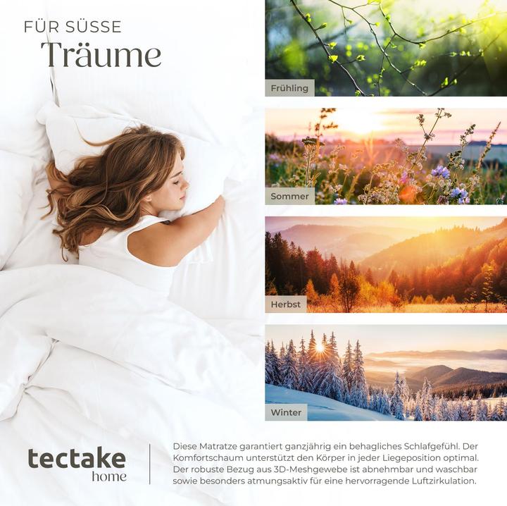 Actual product image tectake Sky (90 x 190 cm, Foam core)
