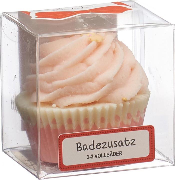 Actual product image BO Cosmetic Badefee Bath Cupcake Pink Little Clouds Solid (Bath bombs, 120 g)