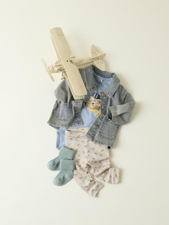 Produktbild Name it Langarmbody mit Bärenprint (56)