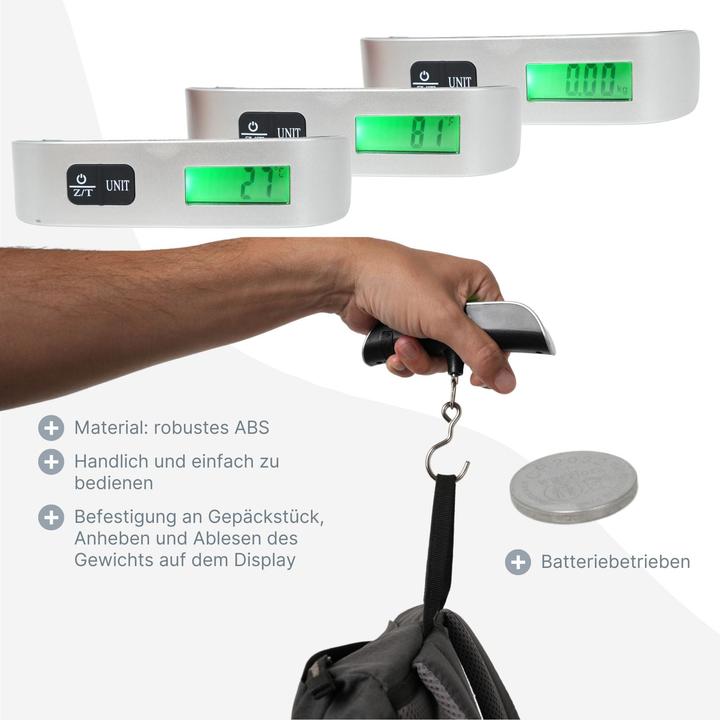Produktbild Hermex Digitale Kofferwaage (Kofferwaage)