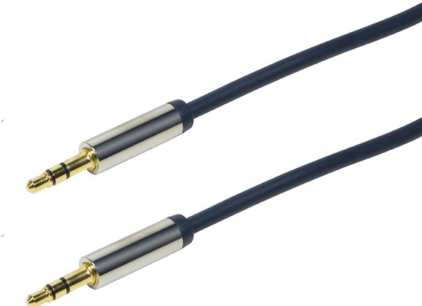 Actual product image LogiLink CA Connection cable (1.50 m, AUX cable)