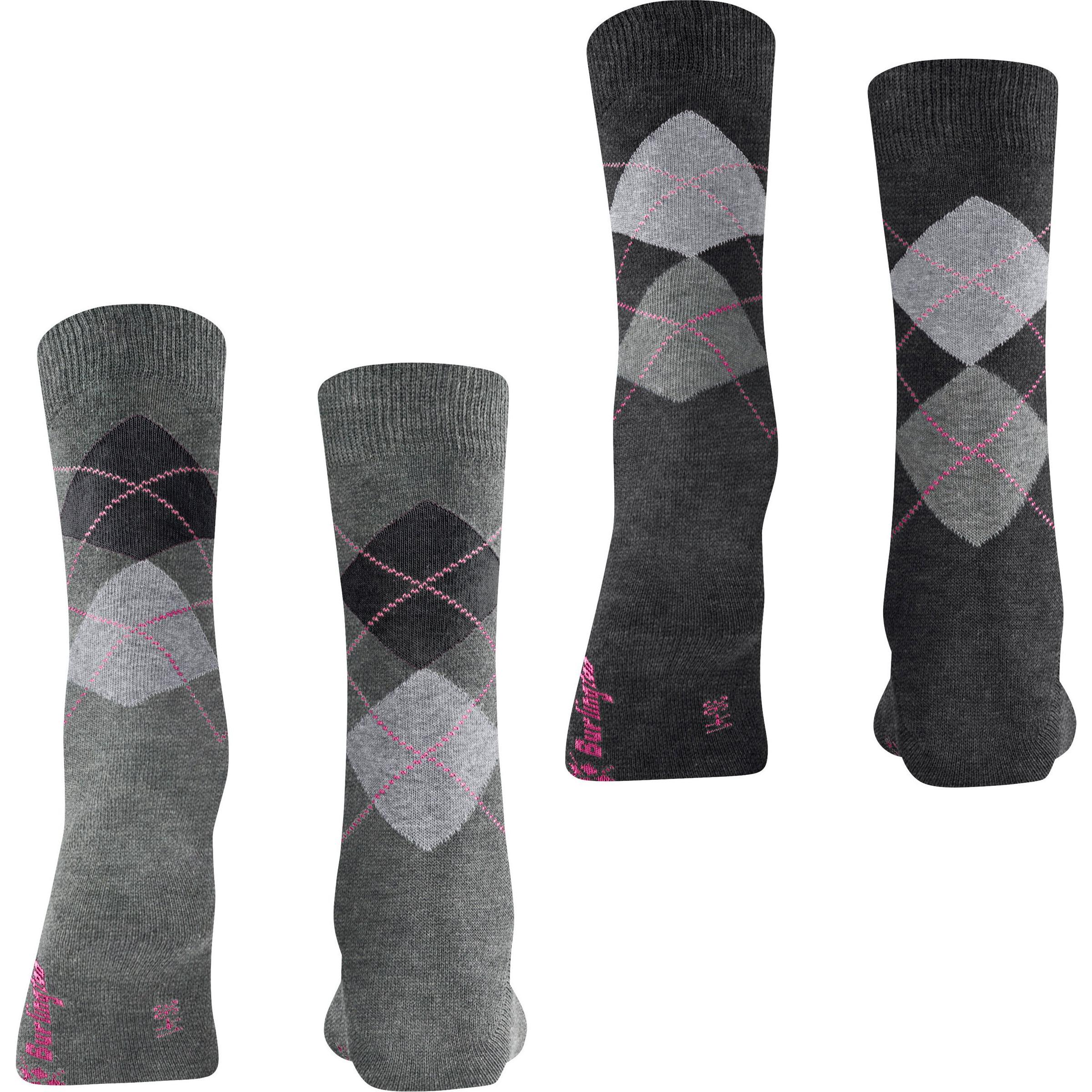 Thumbnail - Burlington, Damen, Socken, Socken Casual Bequem sitzend, Mehrfarbig, (2er Pack, 36 - 41)