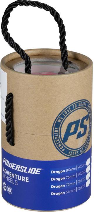 Actual product image Powerslide Skateboard Wheels Princess 2023 (72 mm, 82a)