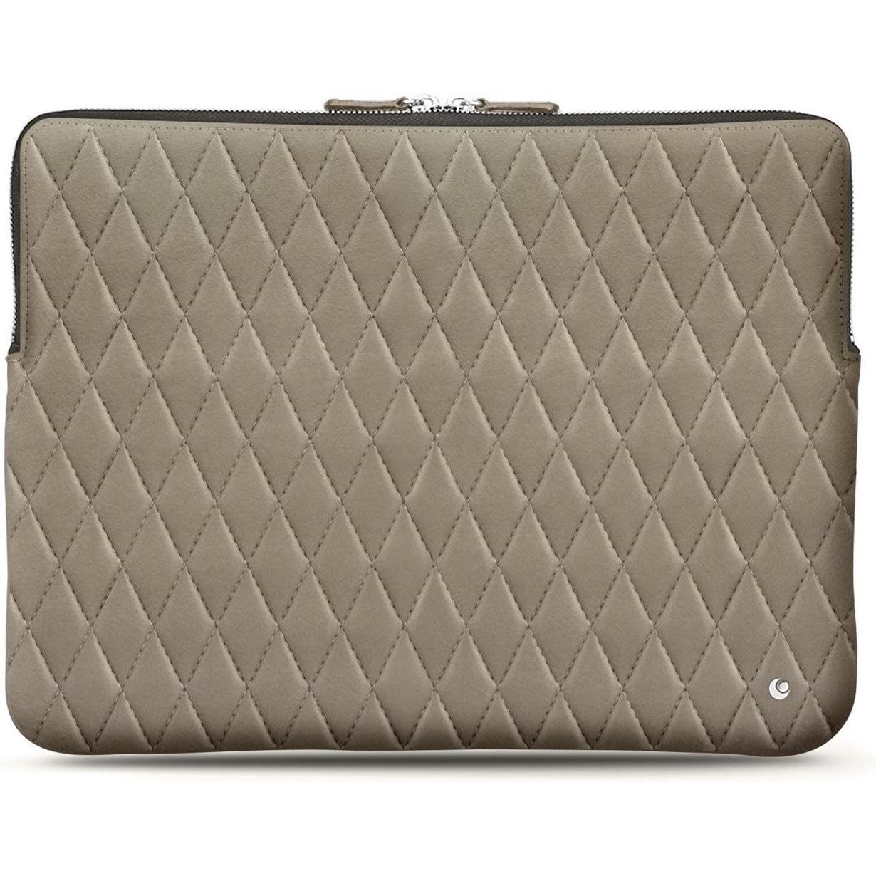 Noreve Lederhülle, Notebooktasche, Beige