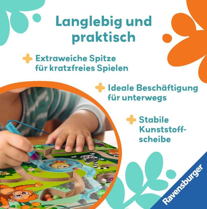 Actual product image Ravensburger Jungle labyrinth (Bulgarian, Czech, Danish, Dutch, English, Estonian, Finnish, French, German, Hungarian, Icelandic, Italian, Japanese, Latvian, Lithuanian, Polish, Portuguese, Romanian, Russian, Slovak, Spanish, Swedish, Turkish, 1.50 - 4 years)