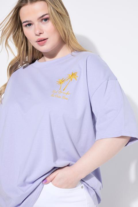 Actual product image Studio Untold Palm Tree Embroidered Tee (54)