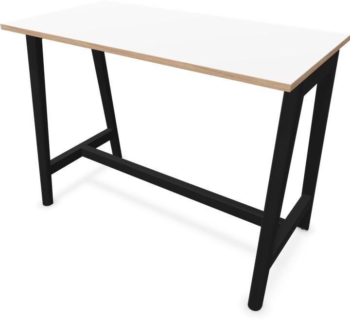 Wood | Ash stained black, White