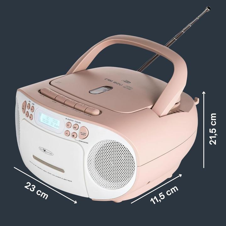 Actual product image Reflexion CD Radio Boombox (DAB+, FM)