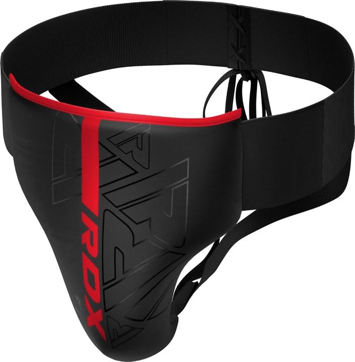 Actual product image Rdx Groin Guard Rex F6 Matte Red-L (L)