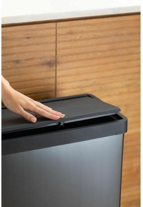 Actual product image Curver Verto High - Prullenbak 54L - Grijs - 44x27x69cm (54 l)