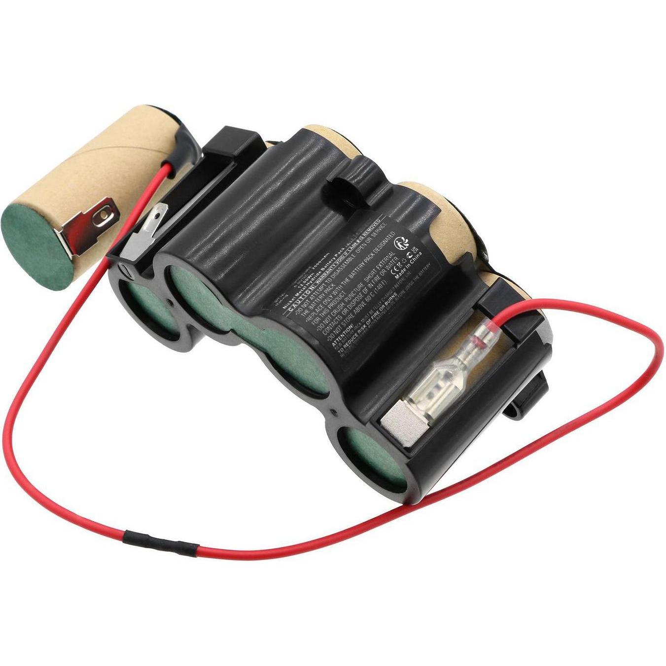 CoreParts Battery for Moulinex Vacuum, Staubsauger Zubehör, Schwarz