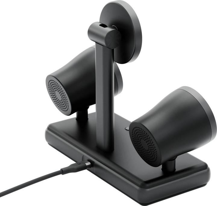 Immagine prodotto Energea Wireless charger Magaudio Stand 2in1 Qi2 with stereo speaker graphite (15 W)