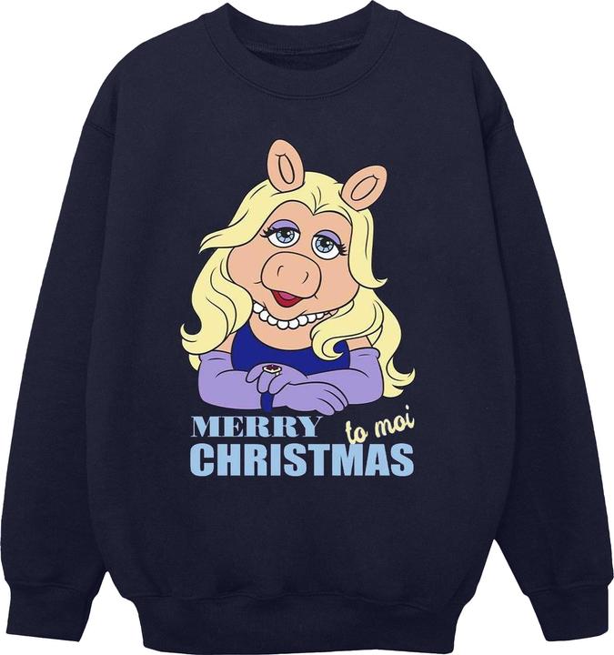 Immagine prodotto Disney Muppets Miss Piggy Queen of Holidays Felpa Uomo (4XL)