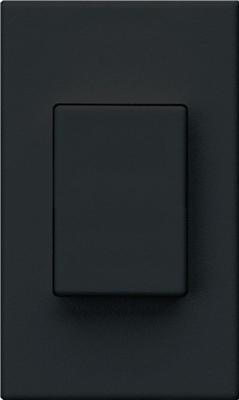 Actual product image Hager Frame push-button FLF black