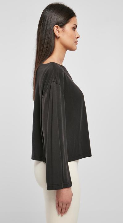 Produktbild Urban Classics Ladies Short Modal Bateau Necklinie Longsleeve (XS)