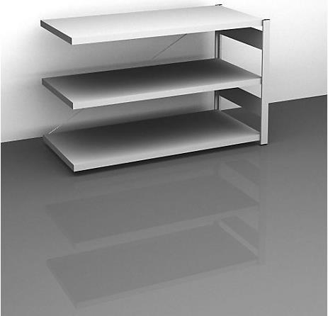 Actual product image Hofe Sideboard plug-in shelf, light gray