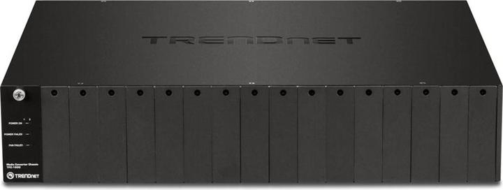 Immagine prodotto Trendnet Telaio convertitore TFC-1600 a 16 vani (16 Porti)