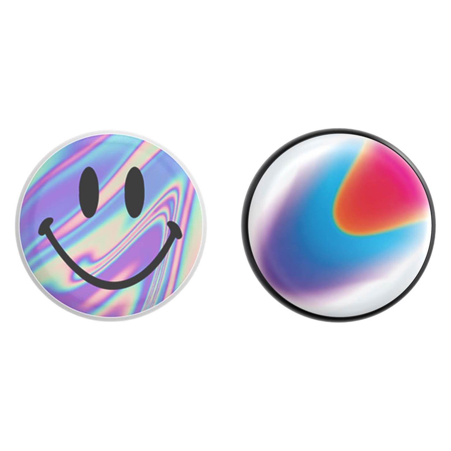PopSockets PopPuck Booster Pack, Smartphonehouder, Veelkleurig, Blauw