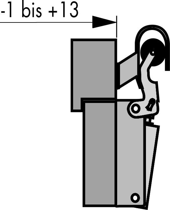 Produktbild Dictator H 1300 (Balkontür, Eingangstür, Holztür, Zimmertür, Indoor)