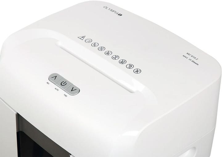 Produktbild Olympia Aktenvernichter MC 615.2 weiss (Partikelschnitt)