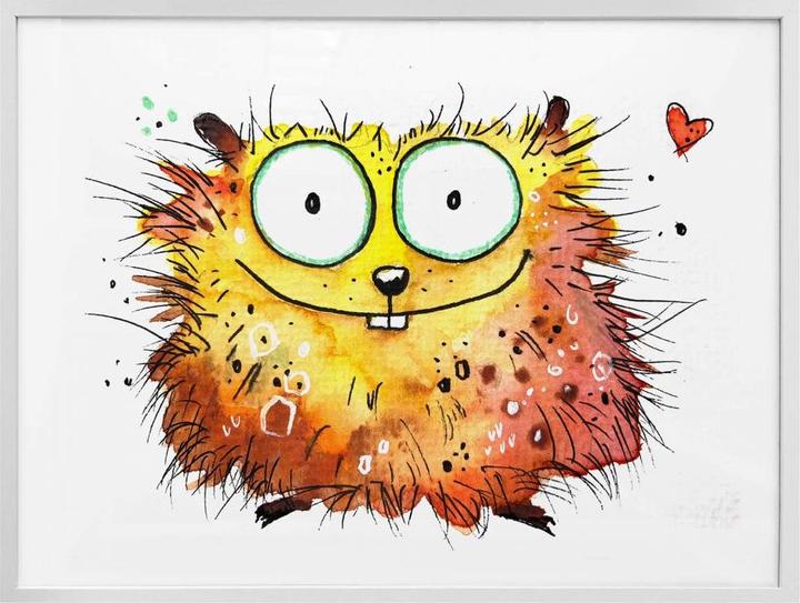 Produktbild Trenddeko Happy Hamster (50 x 40 cm)