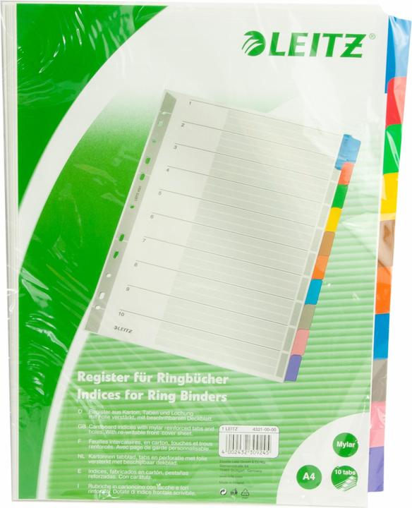 Produktbild Leitz Register Karton