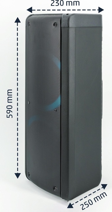 Actual product image Reflexion PS09BT (8 h, Electrical connection, Rechargeable battery operated)