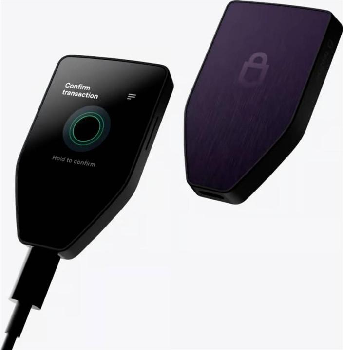Actual product image Trezor Safe 5 - Violet Ore (Bitcoin, Others, Dogecoin, Ethereum Classic)