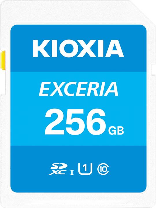 Kioxia Exceria SDXC 256GB Classe 10 UHS-1 (256 GB, SDXC, U1, UHS-I)