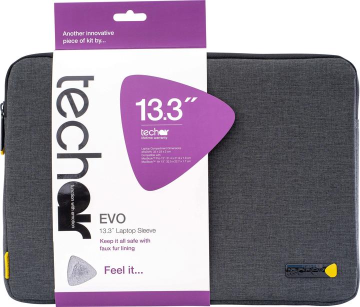 Tech Air techair slipcase donkergrijs TAEVS005v2 (13.30", Universeel)