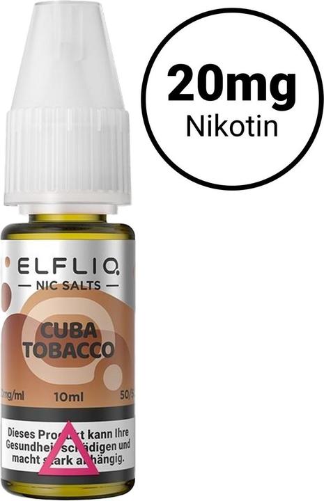 Actual product image Elfbar Elfliq Cuba