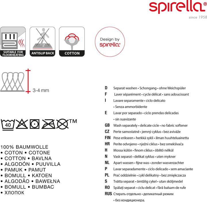 Actual product image spirella Perla (11 x 37 x 11 cm)