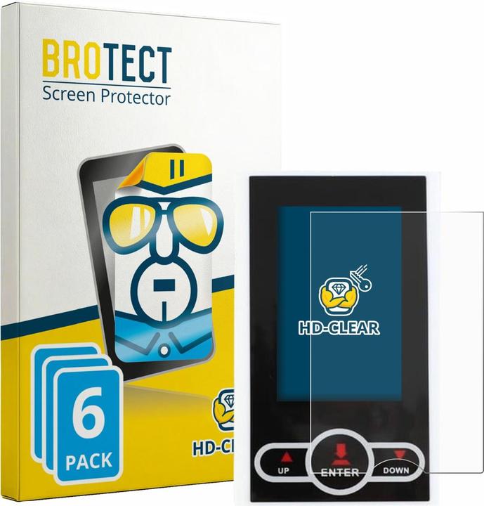 Produktbild BROTECT Schutzfolie für QuivyLivy Speedometer Displayschutz Displayschutzfolie Folie Klar Transparent