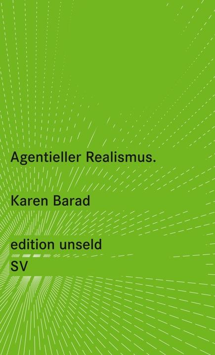 Produktbild Agentieller Realismus (Deutsch, Karen Barad, 2012)