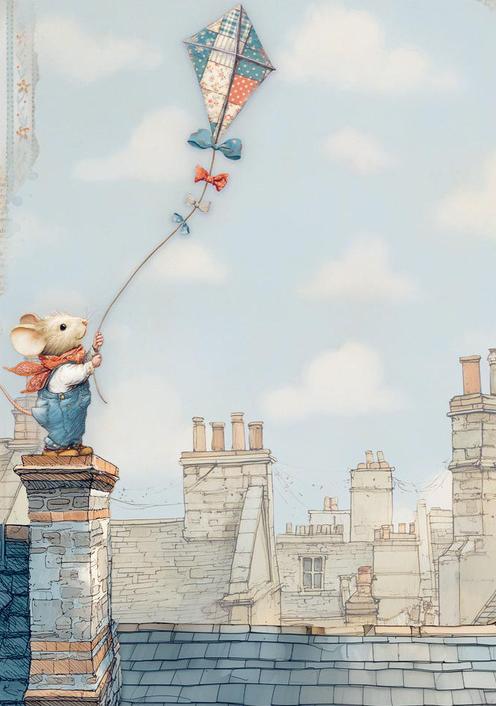 Produktbild Stamperia Motiv-Strohseiden Sortiment "Family", DIN A6, 8er Set (28 g/m², 8x)