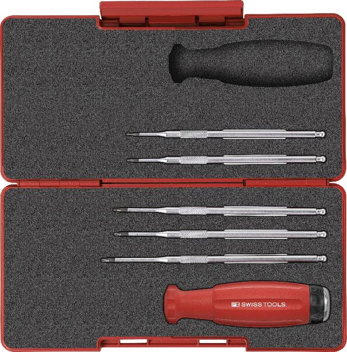 PB Swiss Tools Set de tournevis dynamométriques PB 9320.Set A3 CBB (1 - 5 Nm)