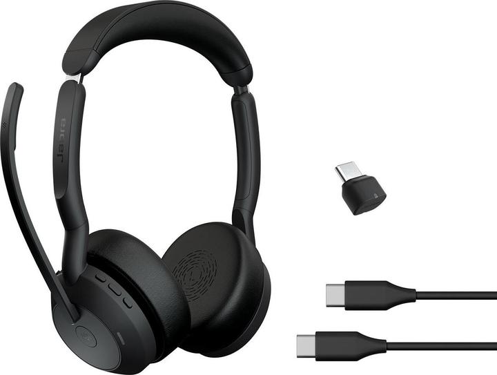 Actual product image Jabra Evolve2 55 (Wireless, USB-C)