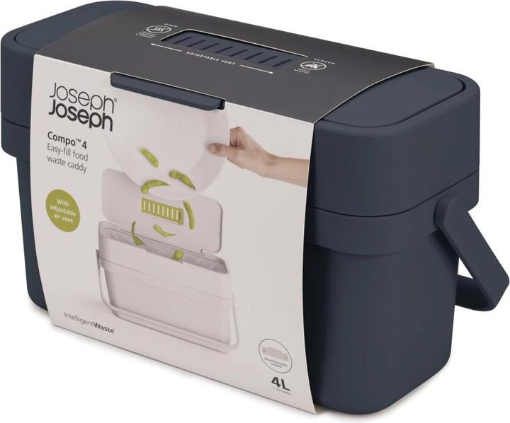 Image du produit Joseph Joseph Compo Bioabfalleimer ­– Graphit (4 l)