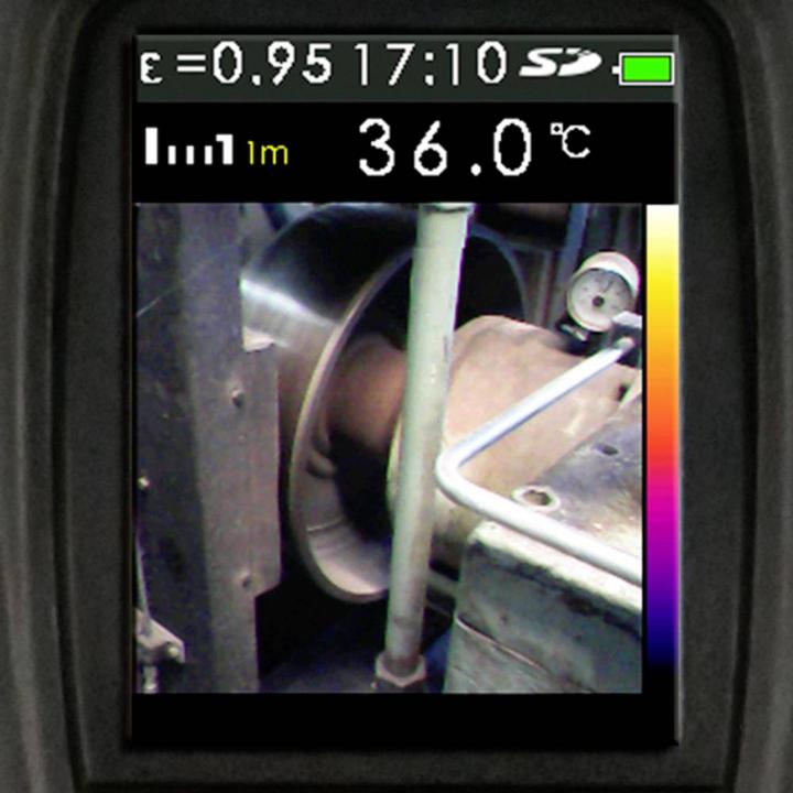 Actual product image PCE Instruments Thermal imaging camera