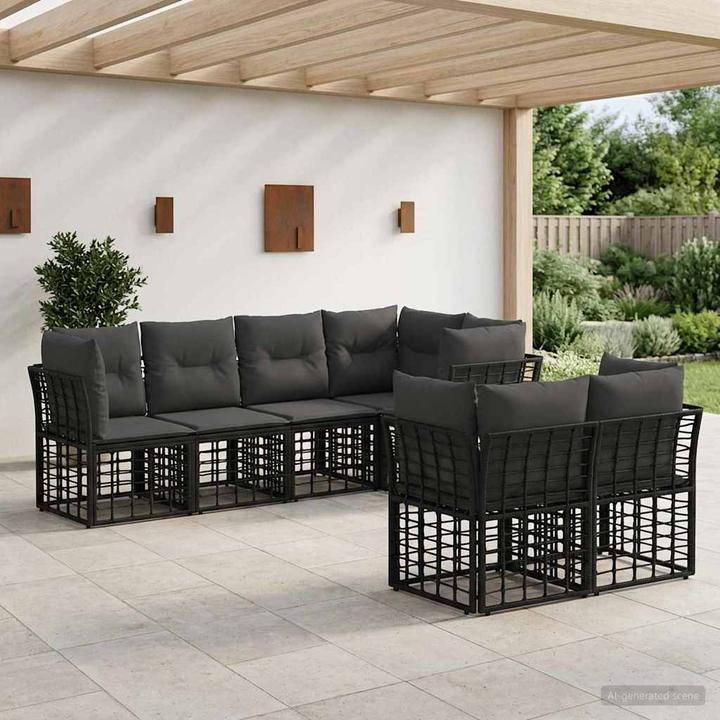 Actual product image vidaXL Outdoor-Sofagarnitur