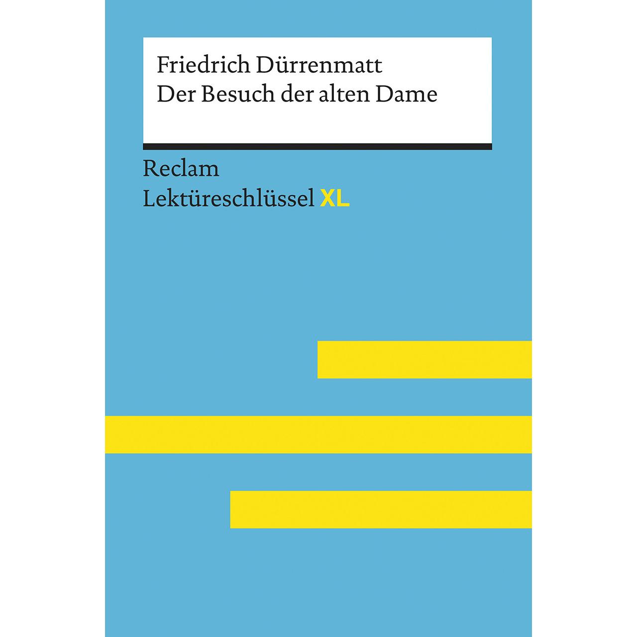 Thumbnail - Der Besuch der alten Dame von Friedrich Dürrenmatt: Lektüreschlüssel mit Inhaltsangabe, Schulbücher von Bernd Völkl