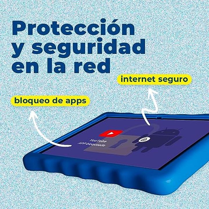 Actual product image Save Family SAVEFAMILY TABLET EVOLUTION 10" 2+32GB 4G BLUE (10.10", 64 GB, Blue)