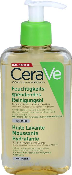 Actual product image CeraVe Cleansing oil, 236 ml GEL (Cleansing oil, 236 ml)