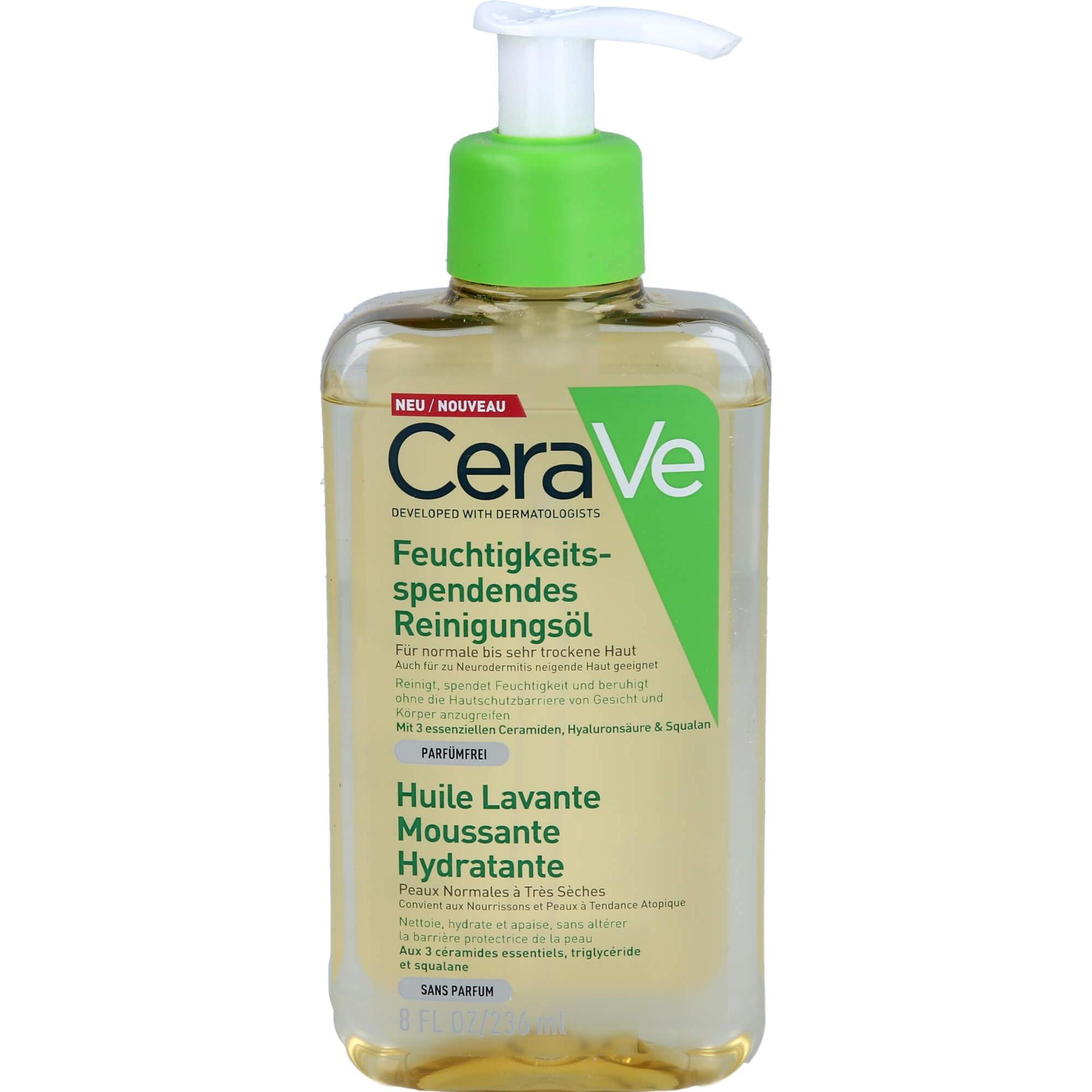 CeraVe, Gesichtsreinigung, Reinigungsoel, 236 ml GEL (Öl, 236 ml)