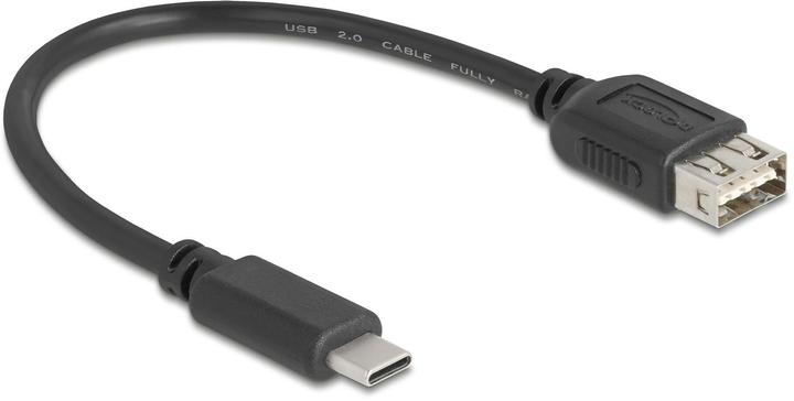 Image du produit Delock USB 2.0 Kabel USB Type-C Stecker zu EASY USB Typ-A Buchse 0,2 m (0.20 m, USB 2.0)