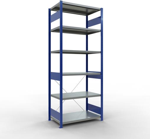 Actual product image Schulte Lagertechnik MULTIplus330 basic racking system with cross brace